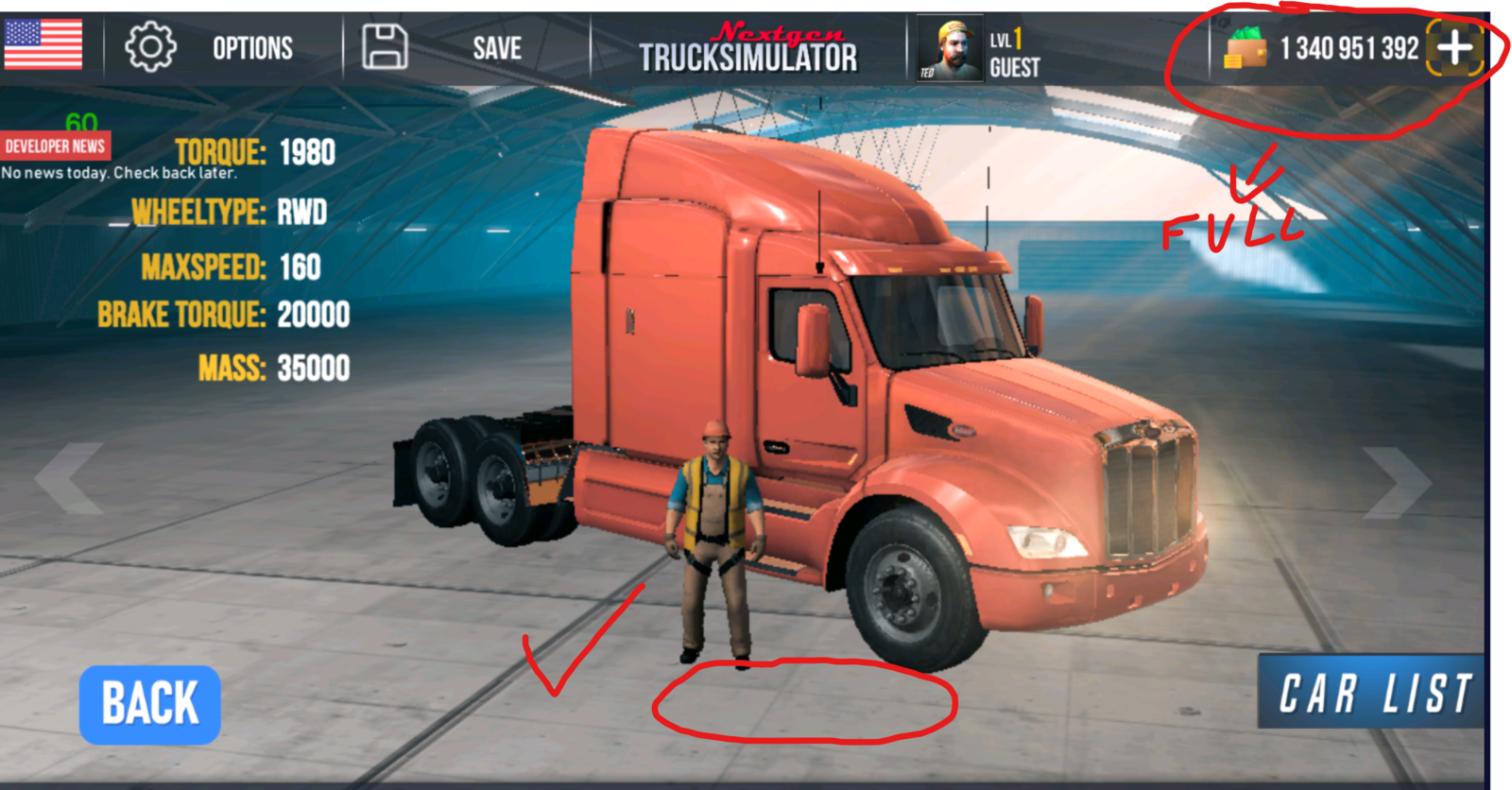 Nextgen: Truck Simulator MOD APK